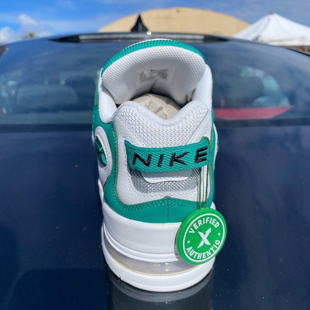 Nike Air Metal Max Neptune Green White Casual Shoes Men’s Sz 10M US/44EU - Picture 5 of 10
